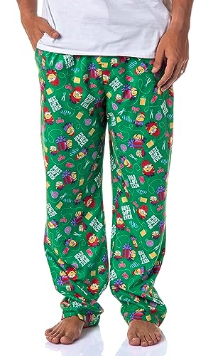 Despicable Me - Pantalones de pijama para hombre, diseÃ±o de Minions, Verde, Small