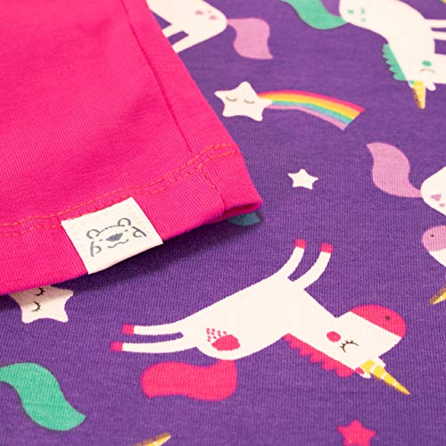 Harry Bear Pijamas para niÃ±as Unicornio Ajuste CeÃ±ido Multicolor 6 a 7 AÃ±os